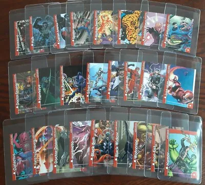 2013 Marvel Retro Fleer Sticker Set Of 25 Cards (Complete) NM-M Spider-Man++ • $299.99