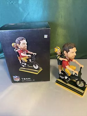 Aaron Rodgers Training Camp Youth Bike Ride Bobblehead #/300 Green Bay Packers  • $174.99