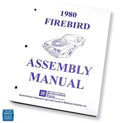 1980 Firebird Factory GM Assembly Manual Each • $29.98