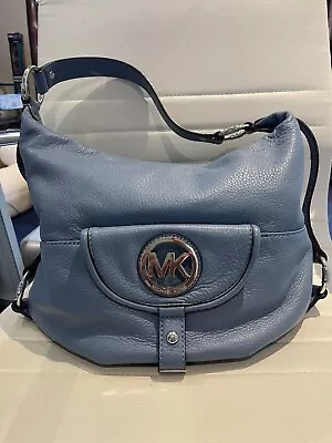 Michael Kors  Blue Shoulder Bag Great Condition • £25