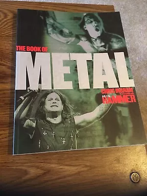 The Book Of Metal By Chris Ingham Carlton Paperback Book 2002 300 Bands Profil • $11.56