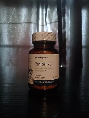 Zinlori 75 Metagenics ZincCarnosine 60 Tablets Exp. 04/25 • $60.95