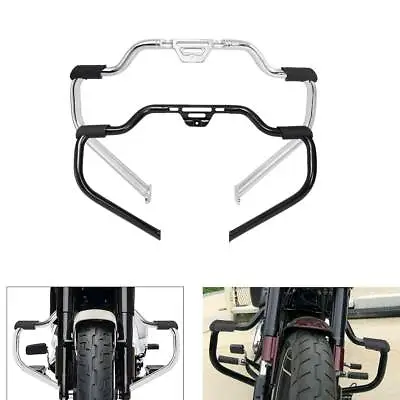 Mustache Engine Guard Crash Bar Fit For Harley Softail Fat Boy FLFB 2018-2023 • $168.99