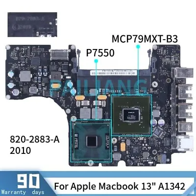 Apple Macbook 13  A1342 CPU P7550 2.26GHz Laptop Motherboard 820-2883-A MCP79MXT • $56.49
