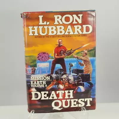 L Ron Hubbard Mission Earth Volume 6 Death Quest FIRST EDITION 1986 • $12.99