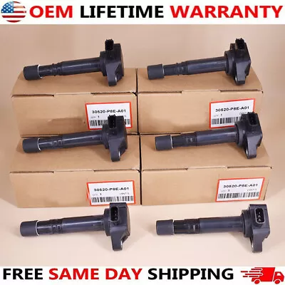 6Pcs OEM Ignition Coils 30520-P8E-A01 For Accord Odyssey Acura CL TL UF400 NEW • $89.99