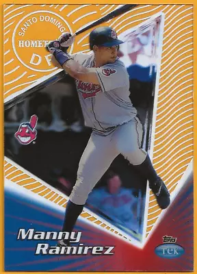 1999 Topps TEK-MLB-Manny Ramirez #32B P-22 OF Cleveland INDIANS Insert • $1.99