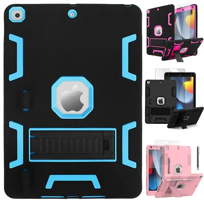 For IPad 9th Generation 10.2  Case Heavy Duty Shockproof Cover+Screen Protector • $10.99