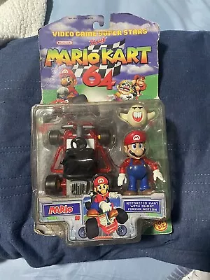 Toybiz Mario Kart 64 1999 RARE Ghost Mario • $225