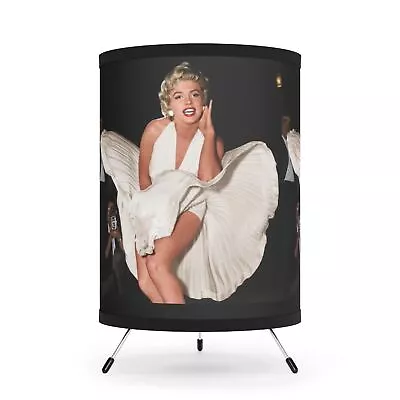 Marilyn Monroe- Tripod Lamp With High-Res Printed Shade USCA Plug • $44.99