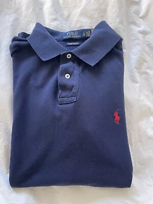 $10 • Buy Polo Ralph Lauren Polo Shirt Custom Slim Fit Size Large