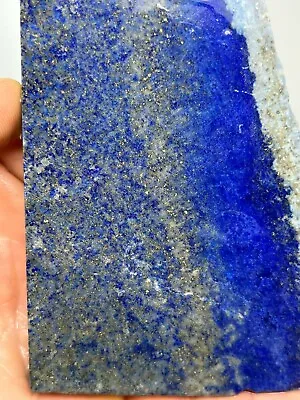 Lapis Lazuli Slab For Cabbing Lapidary Carving Chakra Reiki Afghanistan • $26