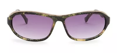 Marc Ecko Mens Green Olive Tortoise Vagabond Oval Sunglasses Orig $149.00! • $69.99