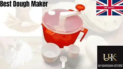 Plastic Dough Automatic Atta Maker Mixer For Roti Chapati Tortilla Free Cups  • £19.99