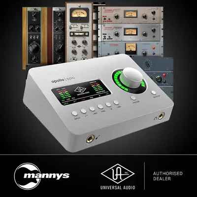 Universal Audio Apollo Solo USB HERITAGE EDITION Audio Interface W/ US$2.5k Plug • $1199