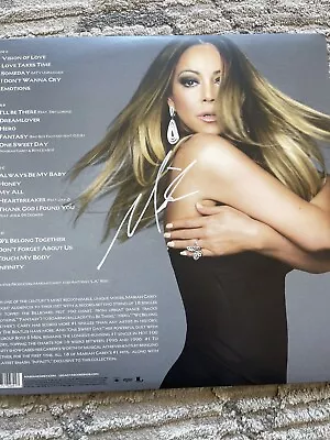 Mariah Carey Signed Autograph '# 1 To Infinity' Album Lp Vinyl • $375