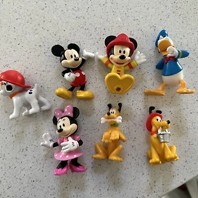 Disney: Mickey Mouse And Friends - Rubber Bath Tub Toys Figures Vintage Lot Of 7 • $8.75