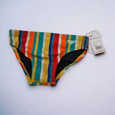 Speedo Mens Swim Suit Brief Endurance The One Size 28 • $22.99