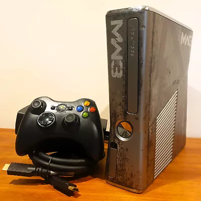 Xbox 360 MW3 Modern Warfare 3 Edition 320gb Console Controller & Cables - TESTED • $179.95