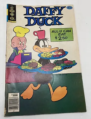 Daffy Duck #125 1979 Dell Gold Key Reader All You Can Eat Comic Book • $9.75