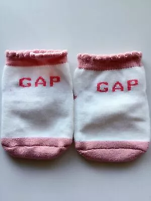 Baby Girls Children Kids Gap White Pink Warm Princess Sweet Short Socks 0-1year • £3.57