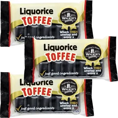 Walker's Nonsuch Toffee Bars 100g -LiquoriceBrazil NutBrazil NutHazelnut Bars • £10.99