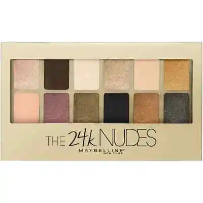 Maybelline The 24K Nudes Eyeshadow Palette • $11.04