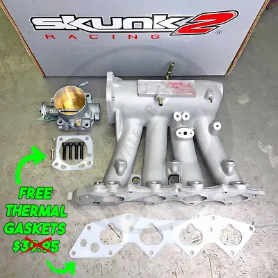 Skunk2 Pro Intake Manifold & 68mm Throttle Body For Honda Acura LS B18 B20 • $398.95