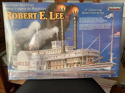 Lindberg Mississippi Steamboat Robert E. Lee #70867 1/163 Scale Model Kit • $30