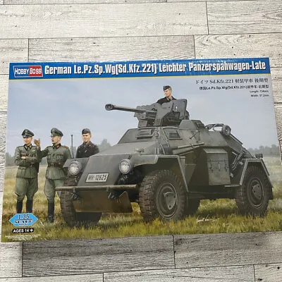 Hobbyboss - Sd.Kfz.221 Leichter Panzerspahwagen Late Model Kit - 1/35 - 83814 • $30