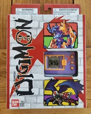 DigimonX Purple & Orange Virtual Monster Pet Handheld Game Bandai 2021 Brand New • $65
