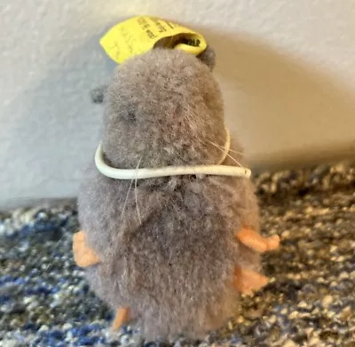 Vintage Steiff Pom Pom Mouse (WITH Button) • $3