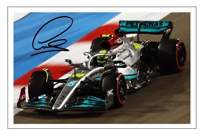 LEWIS HAMILTON Signed Autograph PHOTO Fan Gift Print FORMULA ONE F1 Ferrari • £3.79