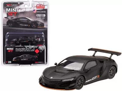 $15.95 • Buy Acura NSX GT3 Los Angeles Auto Show 2017 Diecast 1:64 - Mini GT - MGT00026*