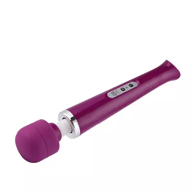 10 Speed Large Rechargeable D Ildo Wand Vibrating Clit Stimulator AV Female Toy • £18.99