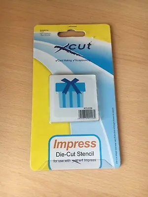 X-cut Impress Die Cut Stencil - Present • £1.50