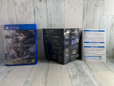 $17.74 • Buy PS4 Monster Hunter World CAPCOM PlayStation 4 Japanese Version USED Games