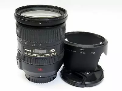 Nikon DX AF-S Nikkor 18-200mm F3.5-5.6 G VR Zoom Lens Excellent From Japan F/s • $428.42