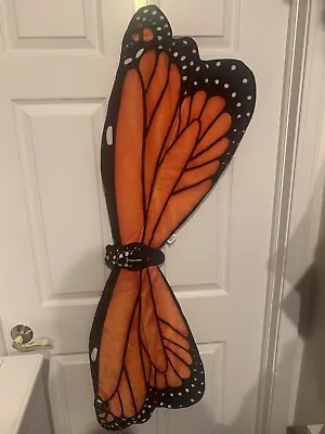 Adventure Planet Monarch Butterfly Plush Wings Kids Pretend Play 48” Wingspan • $29.99