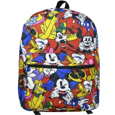 Mickey & Friends All Over Print Backpack • $20.69