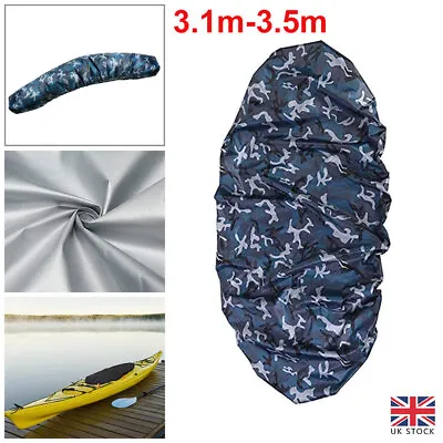 Universal UK  Kayak Canoe Boat Waterproof UV Resistant Dust Storage Cover Blue • £19.99