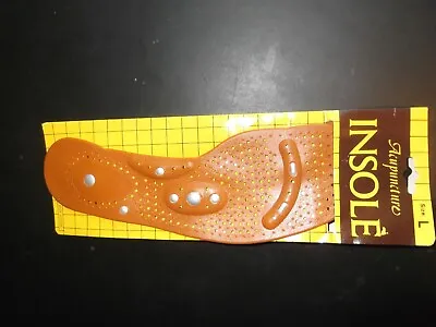 Magnetic Massage Insoles Flexible Acupuncture Massage Pads  (2 Sets Of Two) • $11.95
