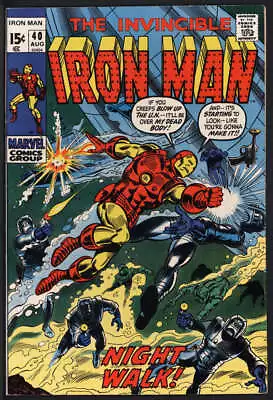 Iron Man #40 7.5 // Marvel Comics 1971 • $50