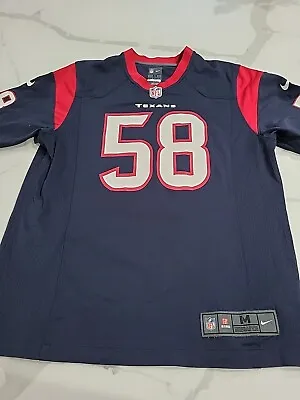 Houston Texans Ed Reed Blue Size Medium Jersey • $30