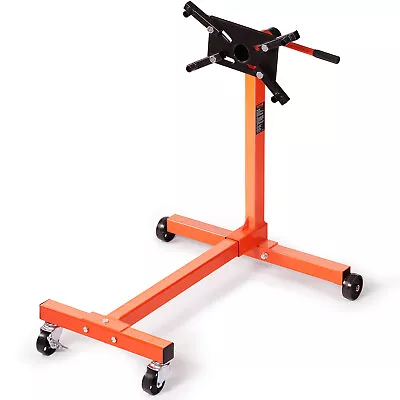 VEVOR Engine Stand 750LBS Motor Hoist Dolly 360 Degree Adjustable Mounting Head • $63.59