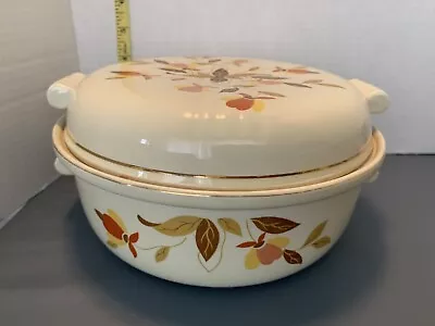 Superior Hall Quality Casserole / Baking Dish & Lid Autumn Leaf By Mary Dunbar • $29.95