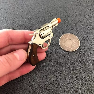 Mini Gun Smith & Wesson Revolver Cap Gun Miniature Revolver S&W Gun Keychain • $800