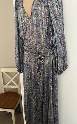 Shieke Woman’s Bo Ho Paisley Maxi Dress Size 16 • $15