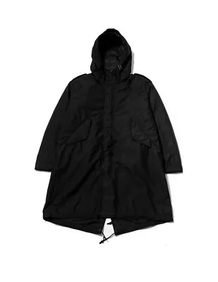 £445 • Buy Beams Plus M-51 Down Parka Jacket In Black, Size XL - BNWT, RRP £675