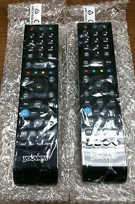 TalkTalk Youview Remote Controls URC179252-02R00 TWO PACK NEW & UNUSED • £13.95